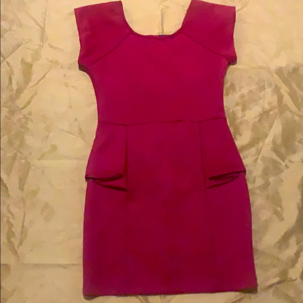 Red formal dress